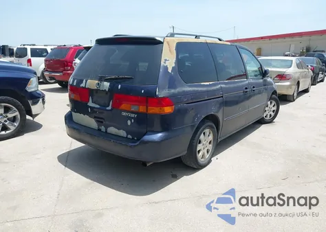 2004 Honda Odyssey Ex из США, поврежденный, VIN 5FNRL18844B117215
